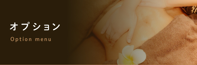 オプションメニューの写真