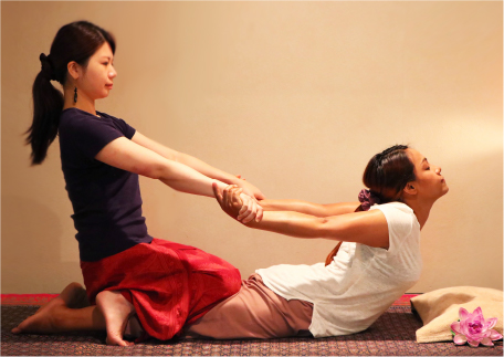 タイ古式マッサージの画像